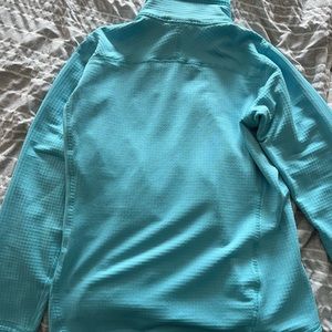 Patagonia Womens R1 Full Zip Jacket - Size Large - Sky Blue